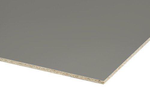 Bushbaum u727 st9 steengrijs rugwand | 2800 x 670 x 10 mm | Drimensa